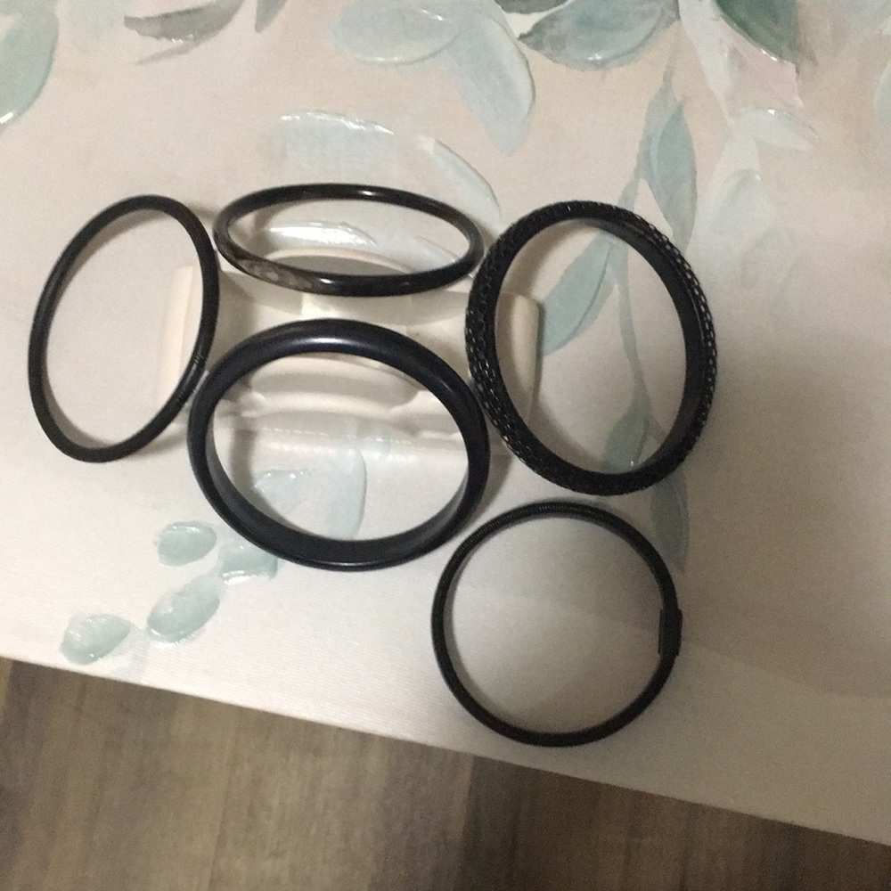 Bundle Four Bangles Bracelets - image 1